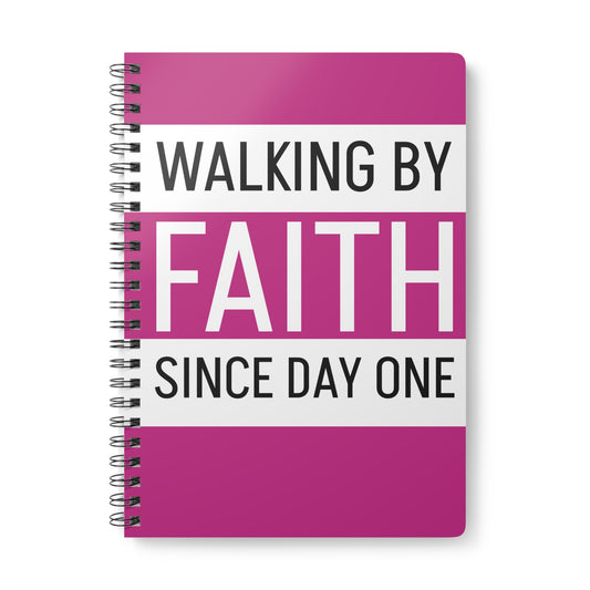 Notebook | Walking by Faith Journal - Pink