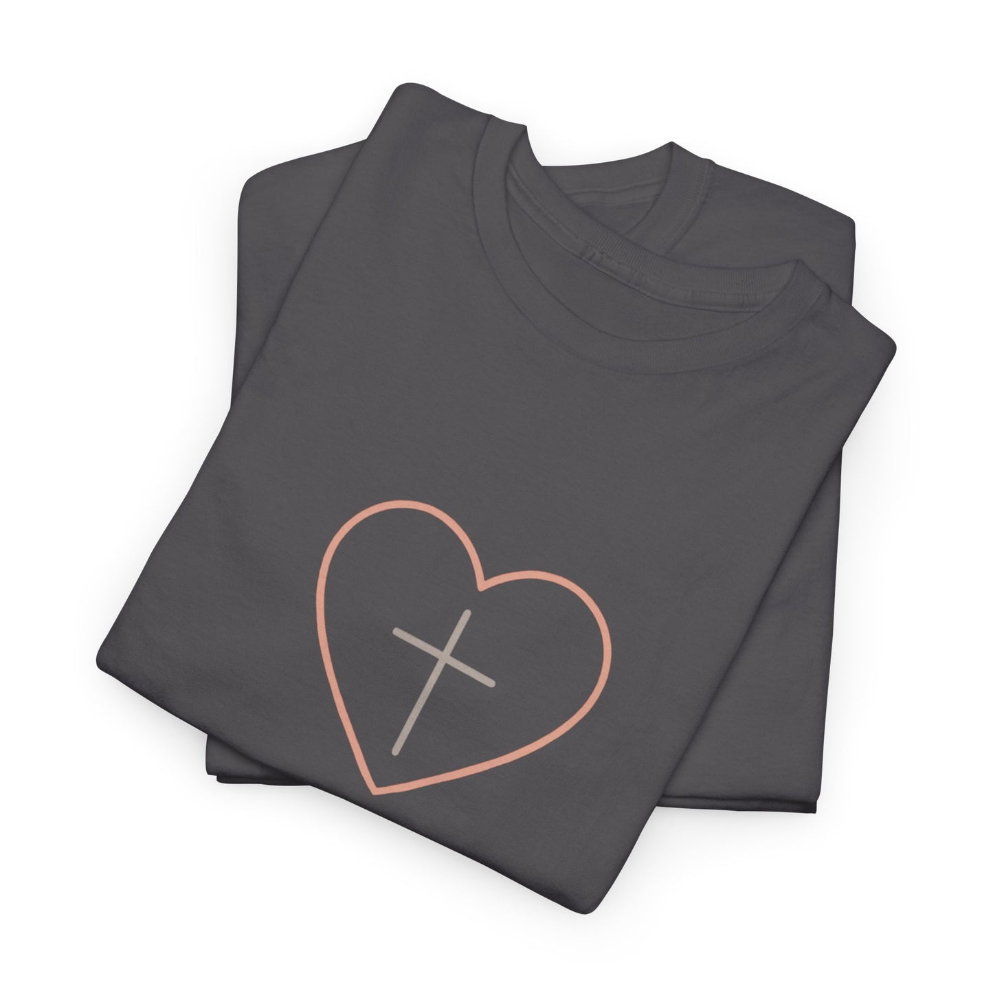 Heart of Faith Tee – Cross Within T-Shirt