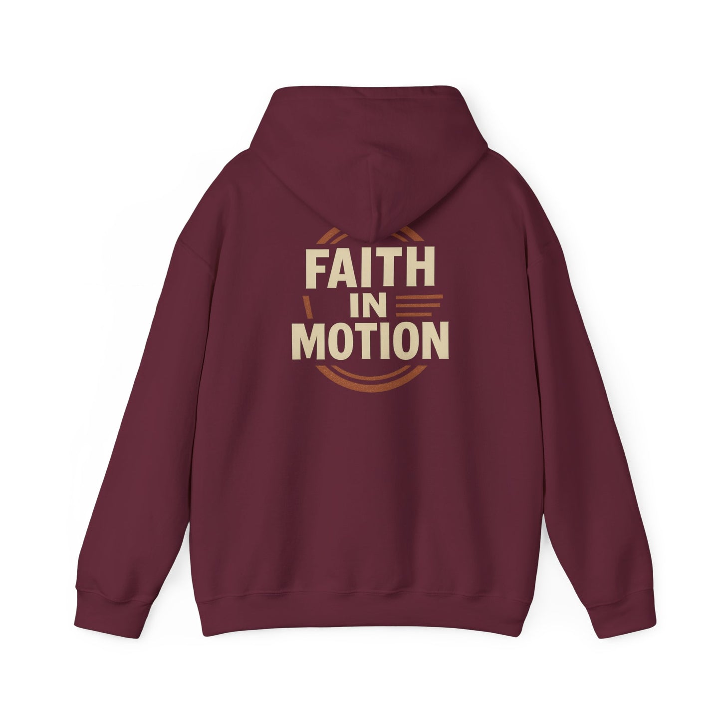 Faith In Motion Hoodie – Walking Boldly in Belief
