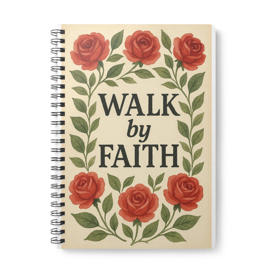 Walk by Faith Journal Notebook