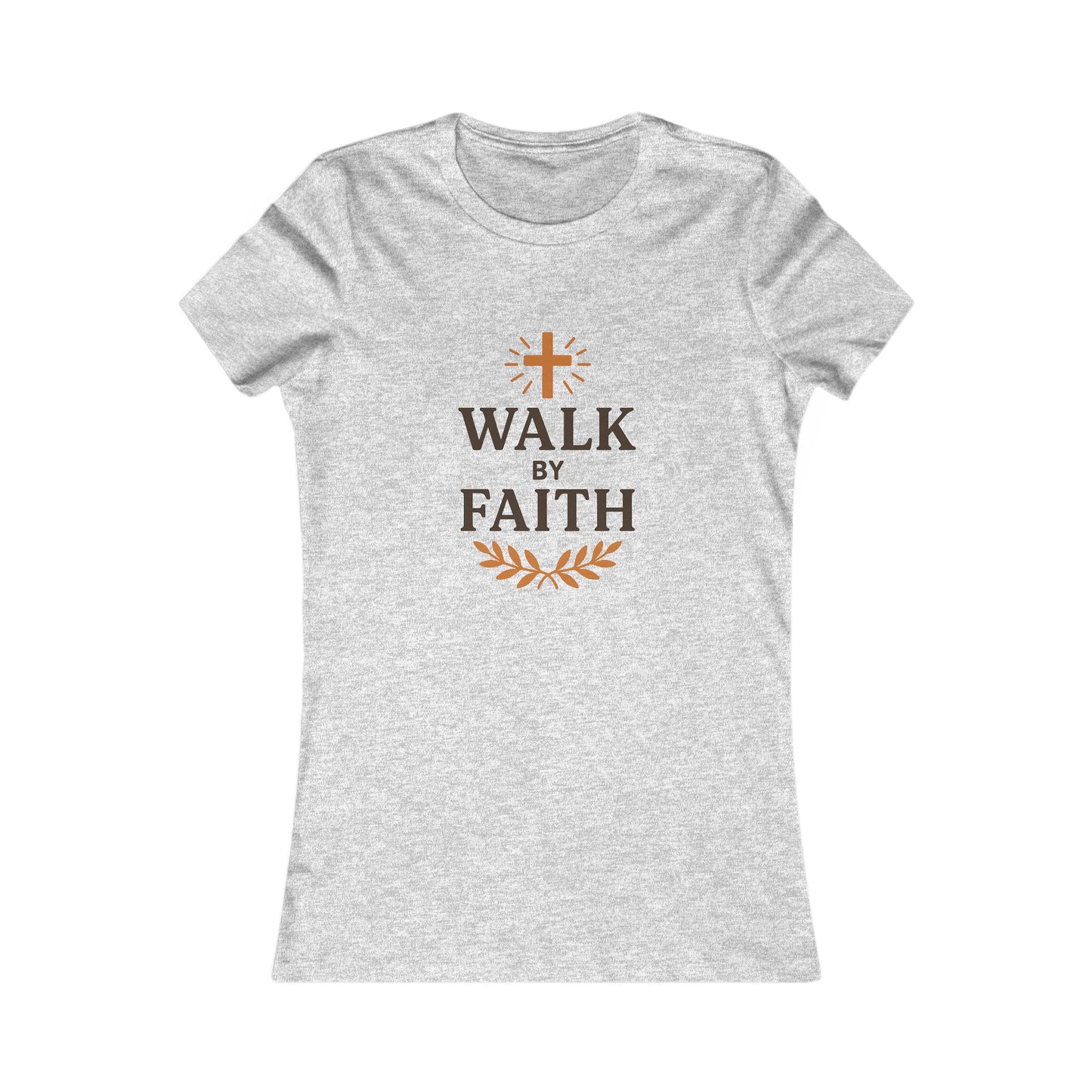 Walk by Faith Slim Fit T-Shirt - White
