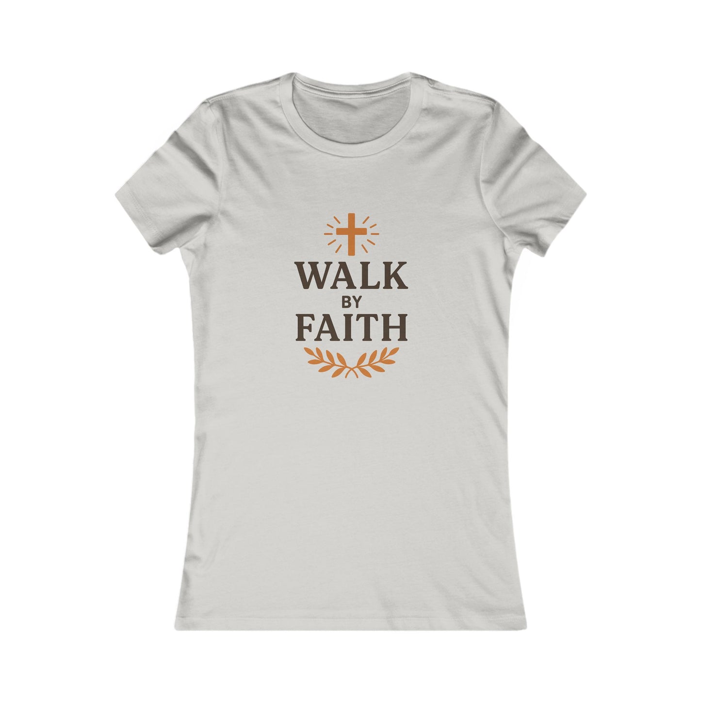 Walk by Faith Slim Fit T-Shirt - White