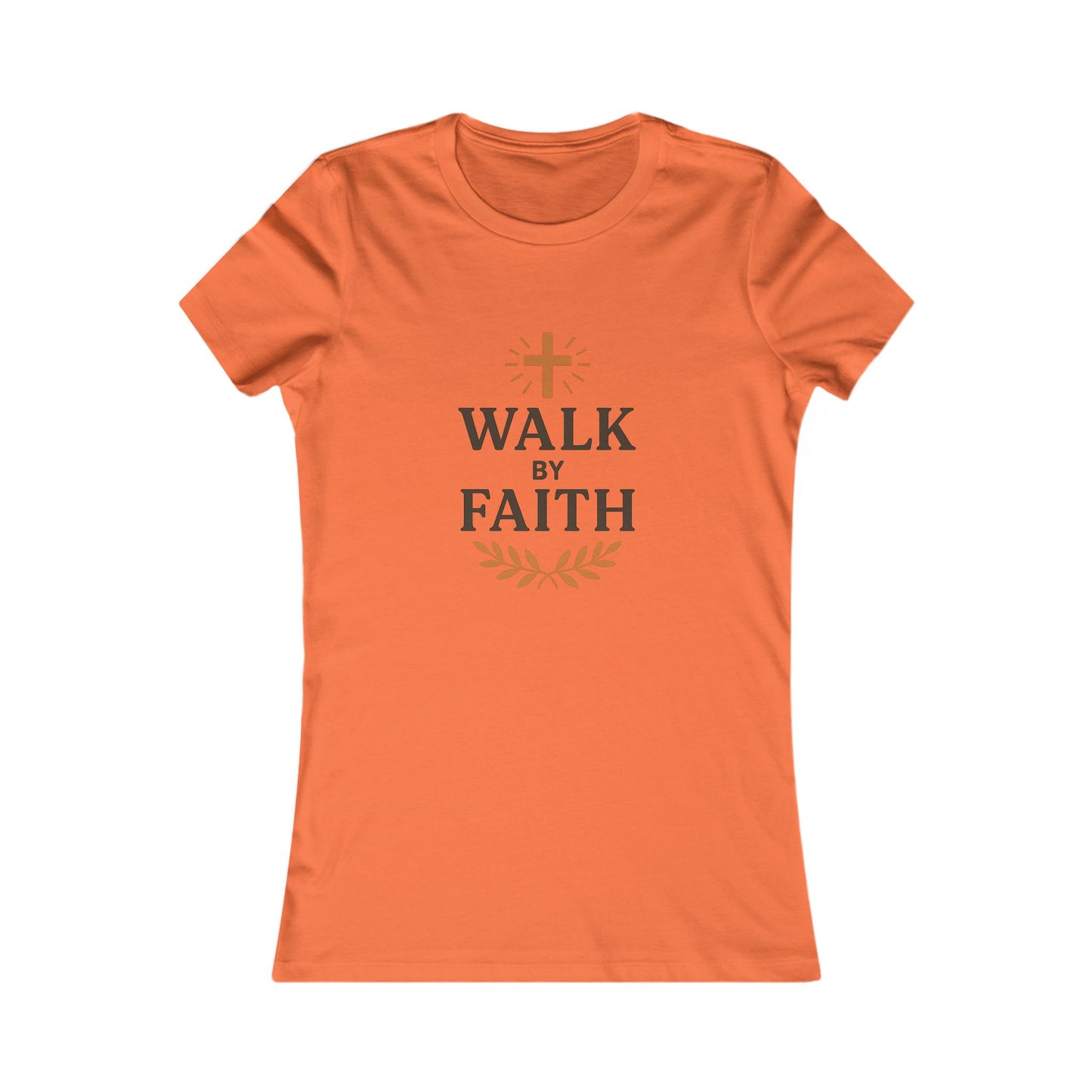 Walk by Faith Slim Fit T-Shirt - White
