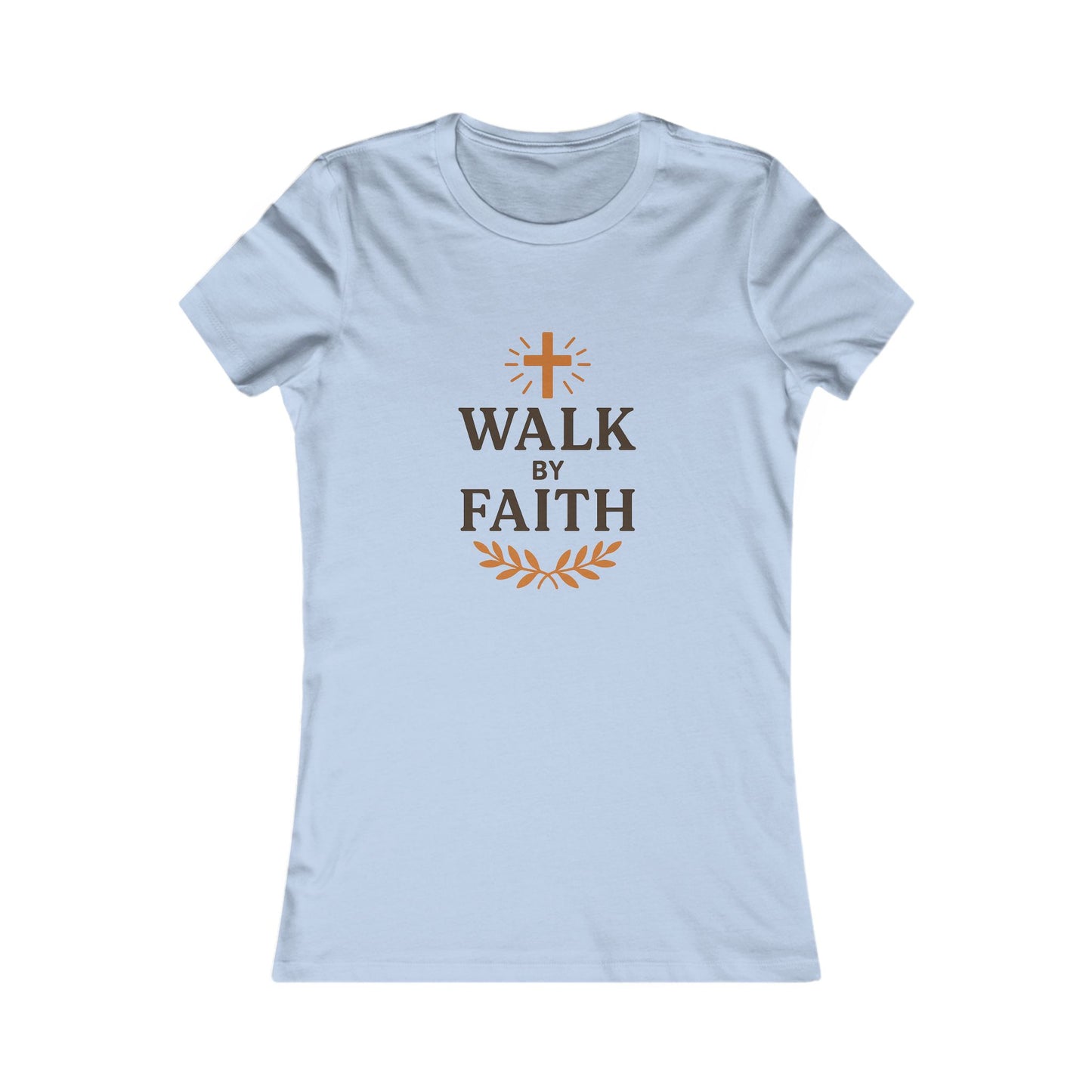 Walk by Faith Slim Fit T-Shirt - White