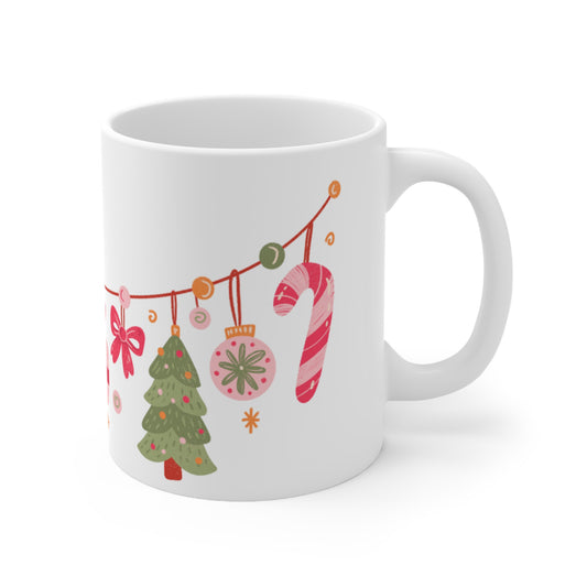 Christmas Garland Mug 11oz 15oz