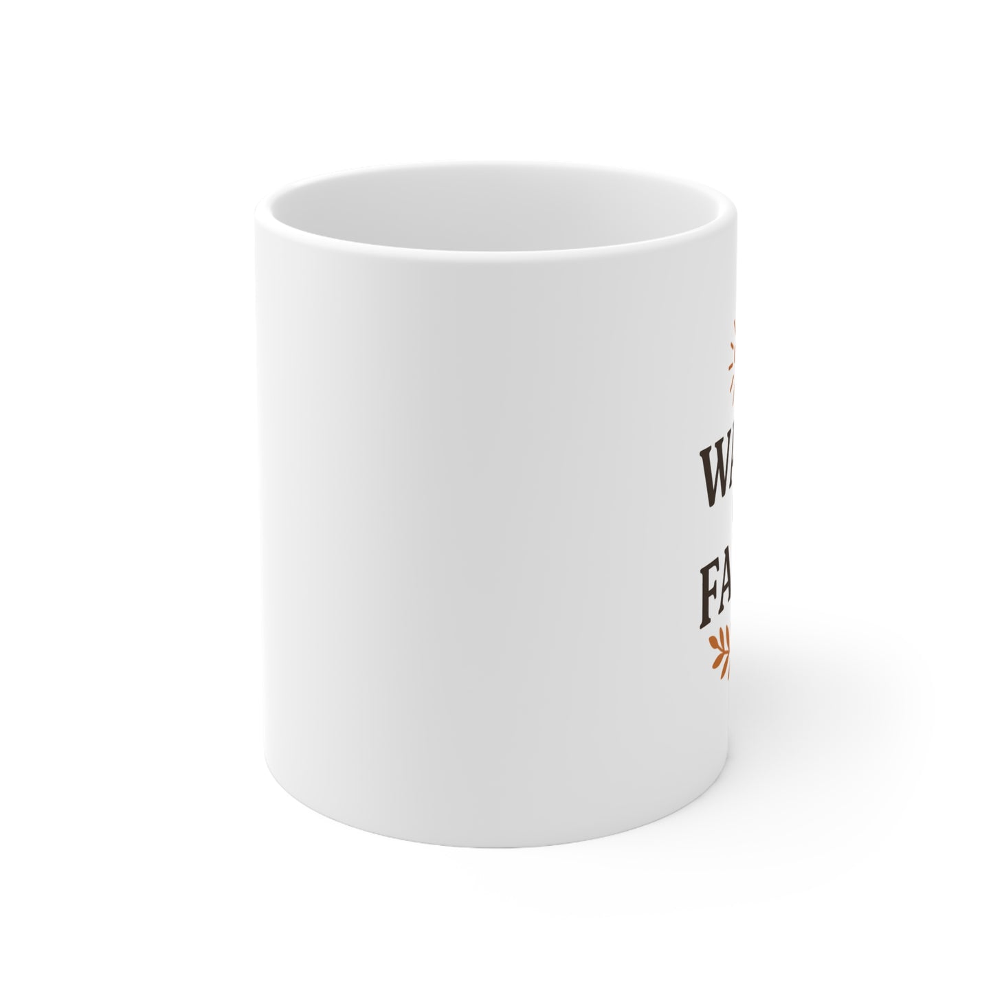 Walk by Faith Christian Coffee Mug