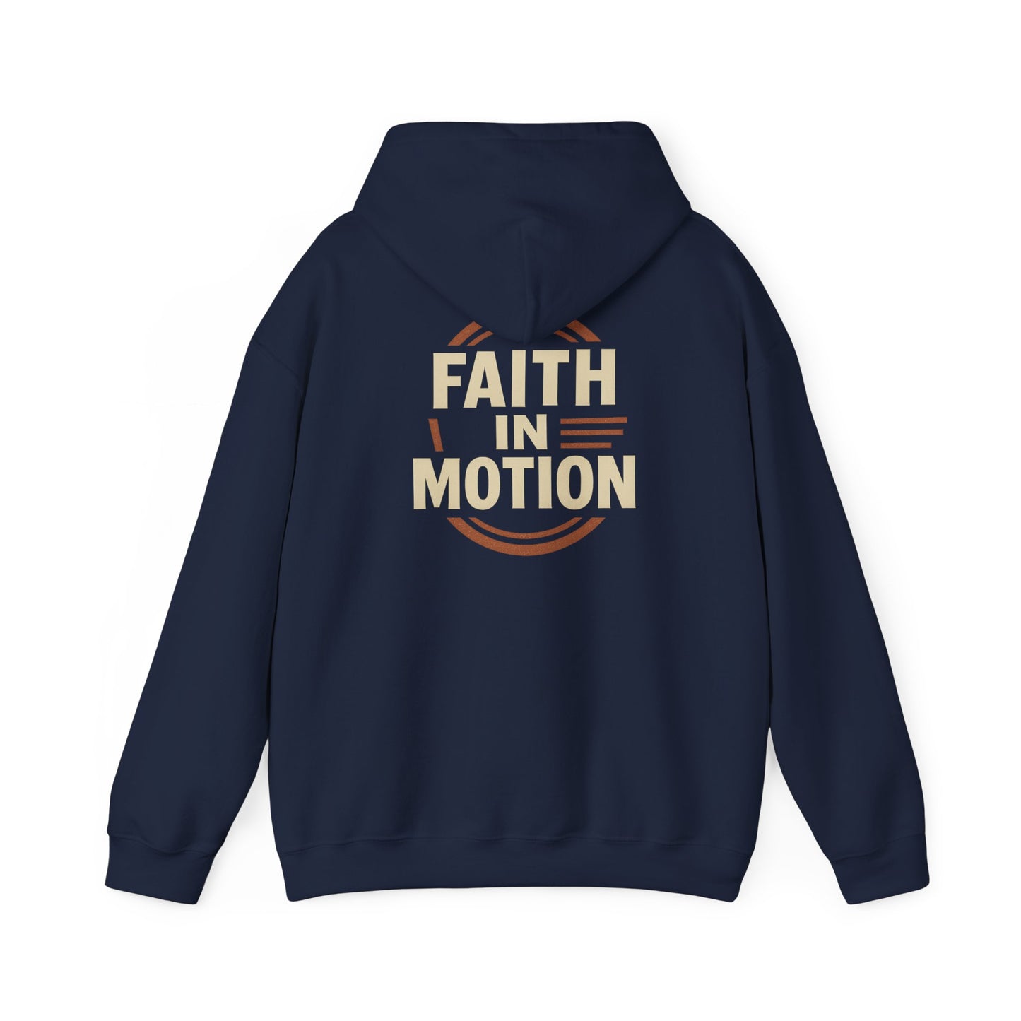 Faith In Motion Hoodie – Walking Boldly in Belief