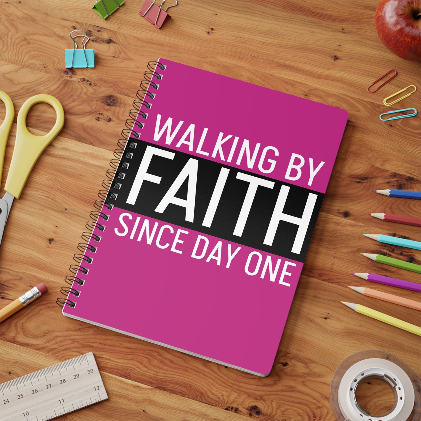 Notebook | Walking by Faith Journal - Pink