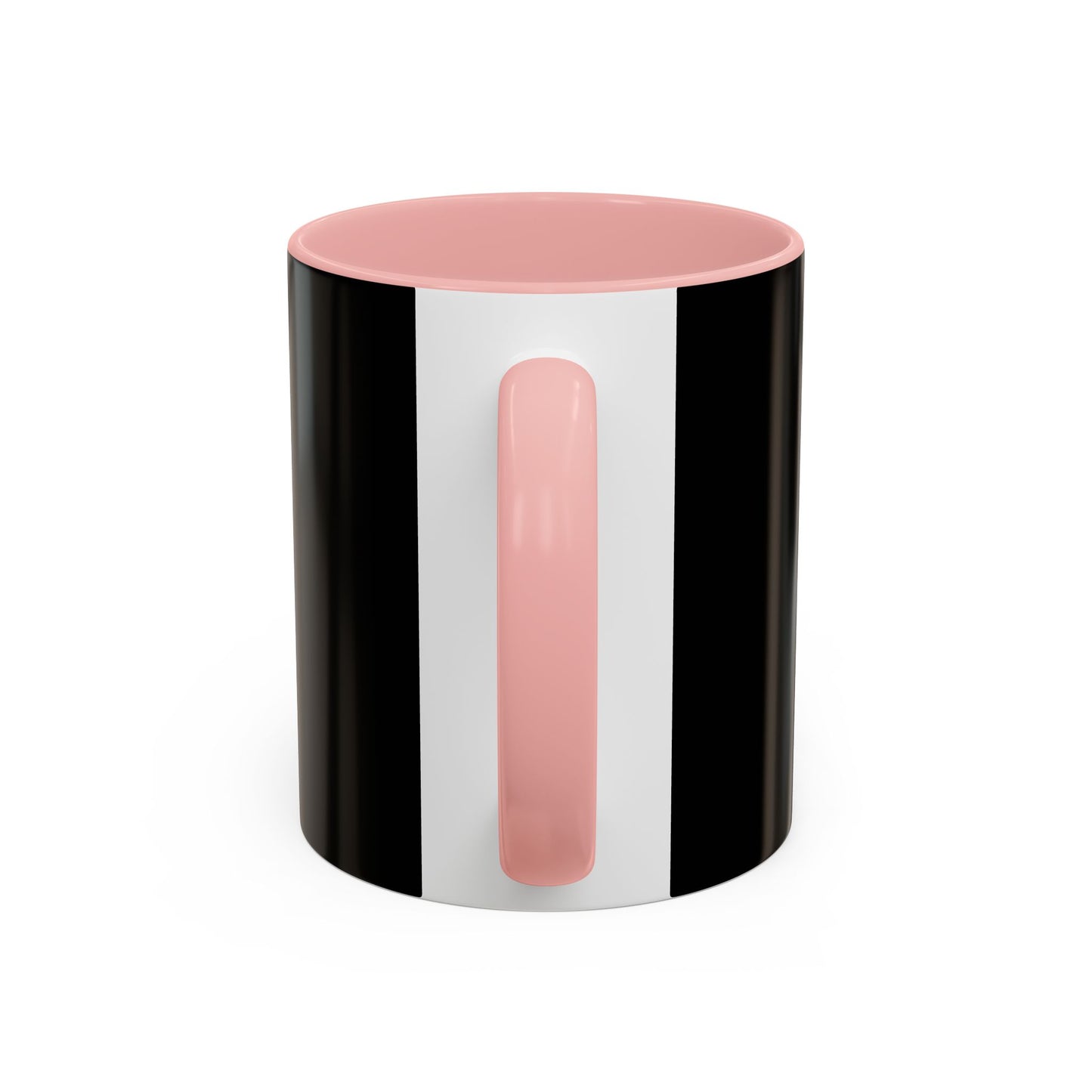 Walking by Faith Since Day One - Accent Coffee Mug,  Black
