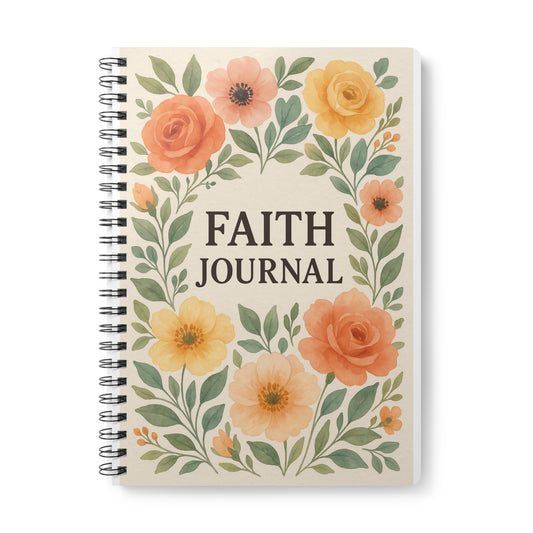 Purposeful, Faith Journal Notebook