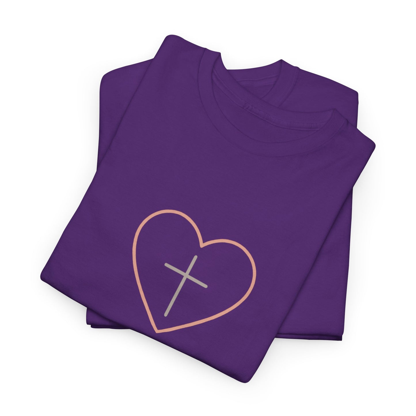 Heart of Faith Tee – Cross Within T-Shirt