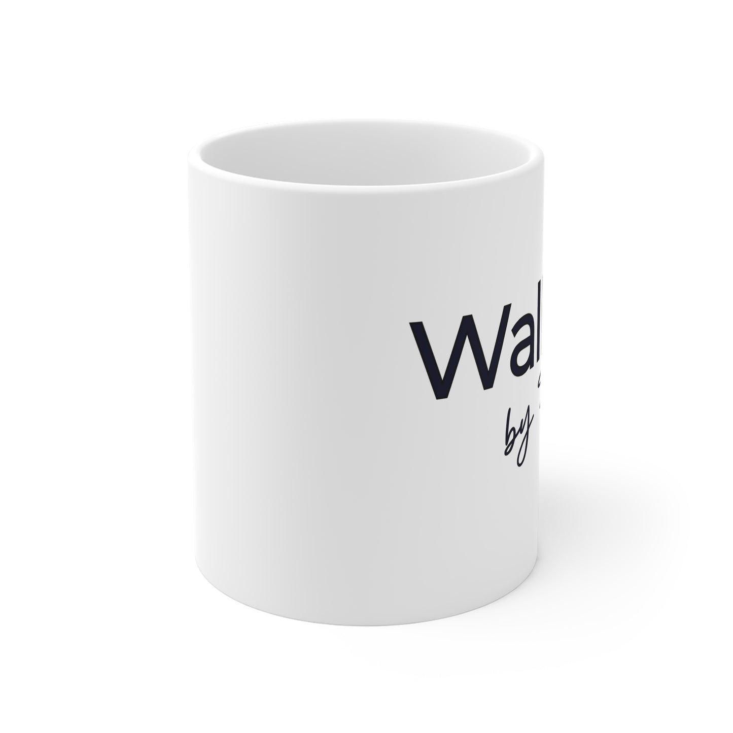 Walking by Faith Christian Coffee Mugs, White
