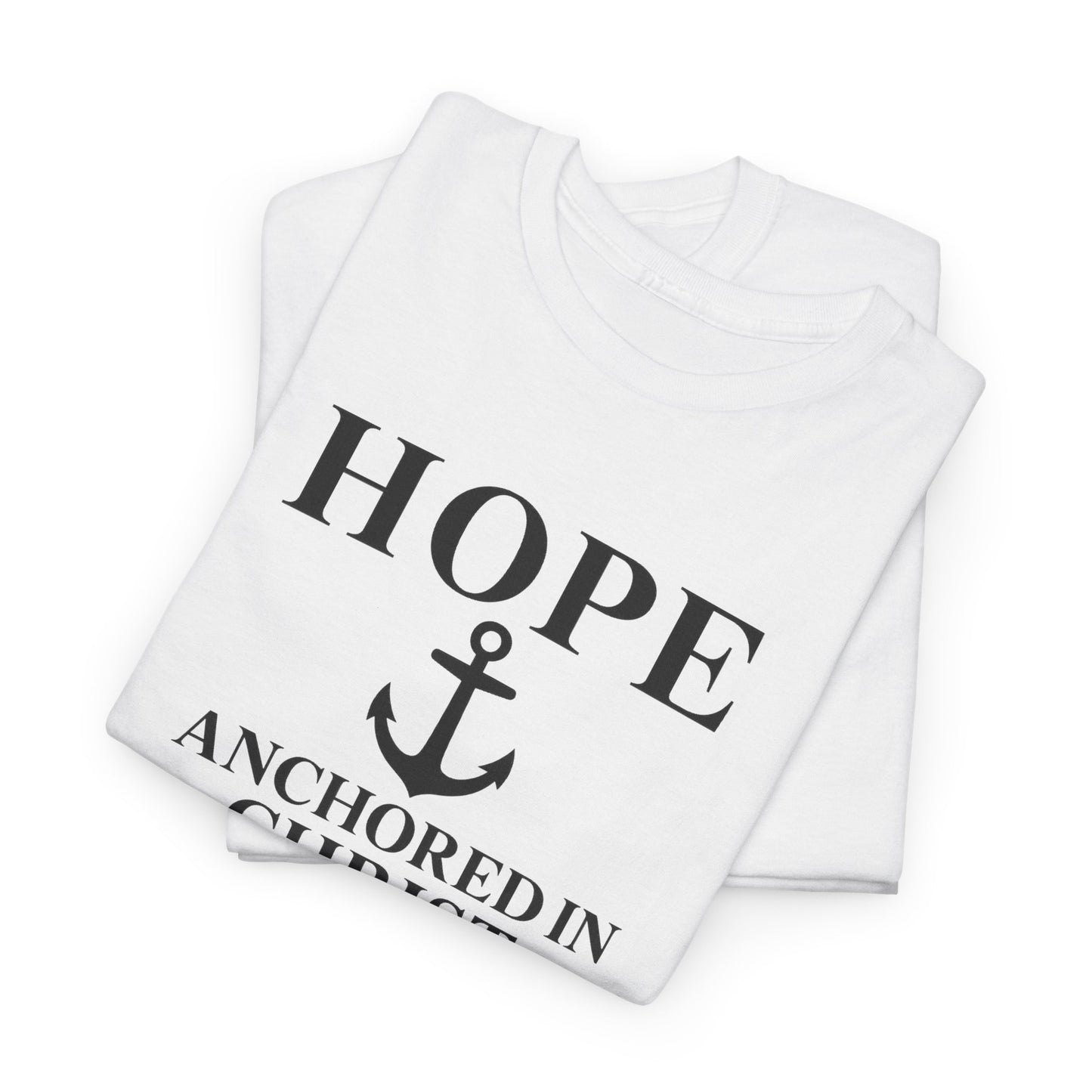 HOPE Christian T-Shirt – Romans 15:13 | Anchored in Christ Tee