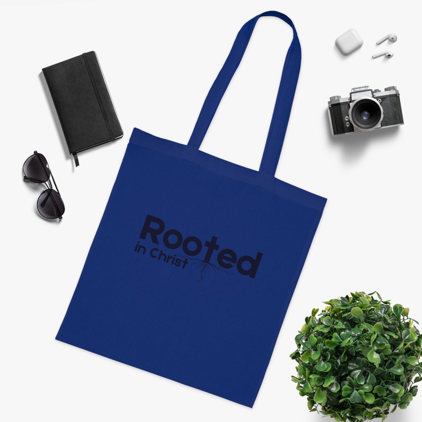 Christian Totebag Rooted In Christ