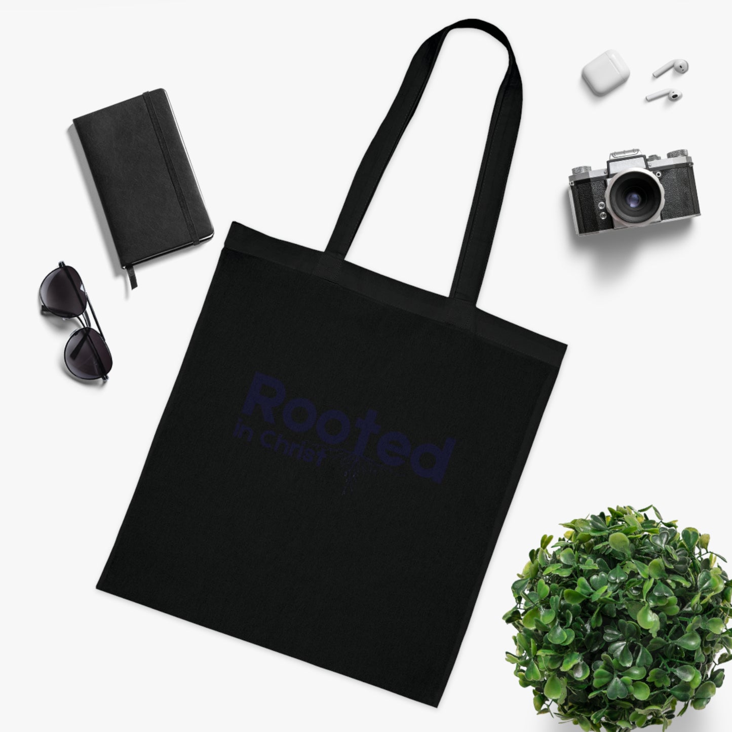 Christian Totebag Rooted In Christ