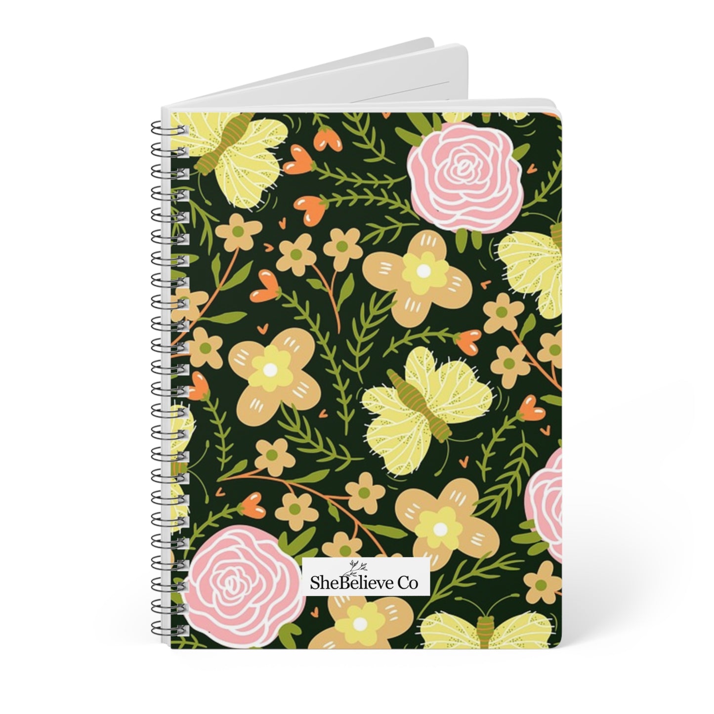 Flowers & Butterflies Wellness Journal & Planner