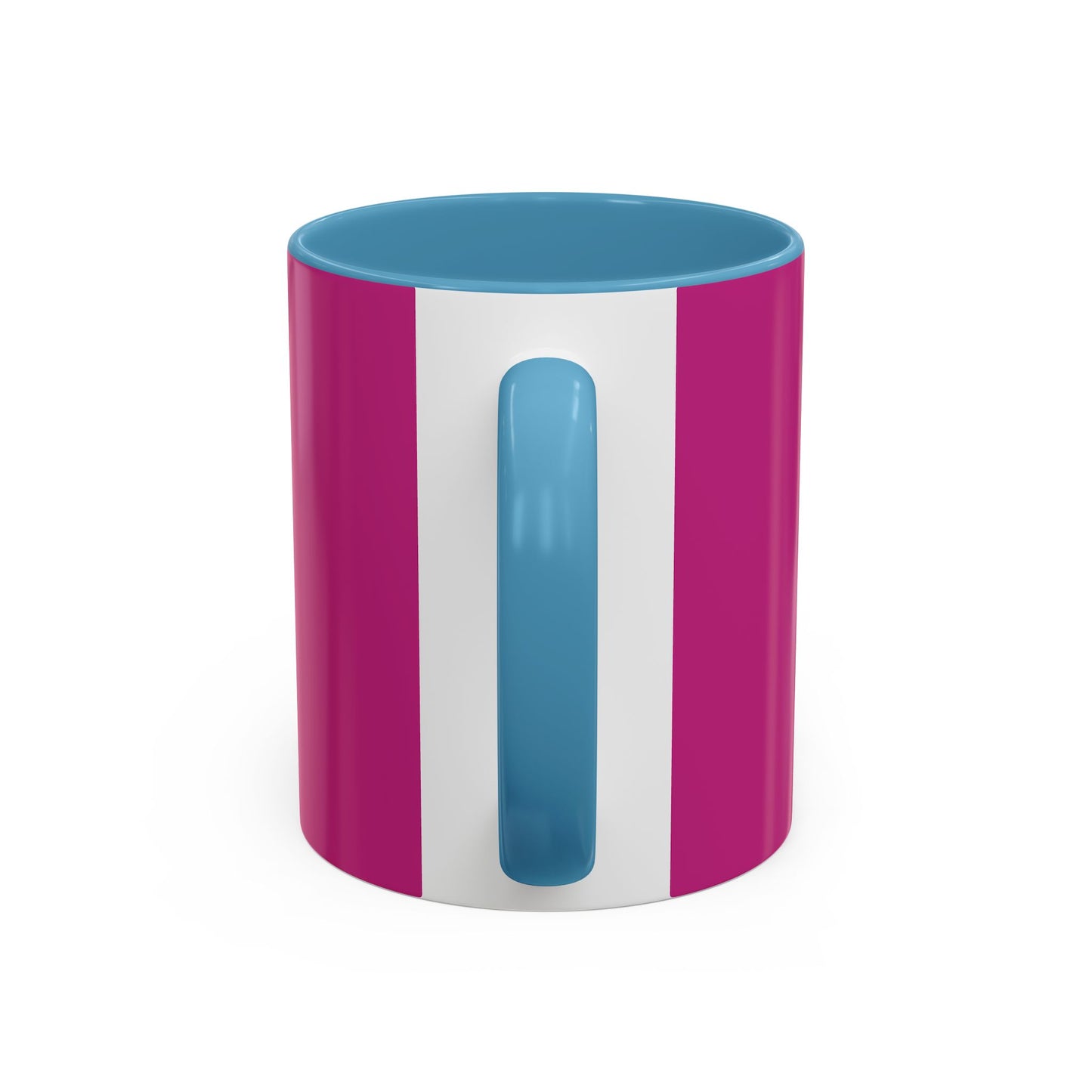Walking by Faith Since Day One - Inspiring Accent Coffee Mug, Pink