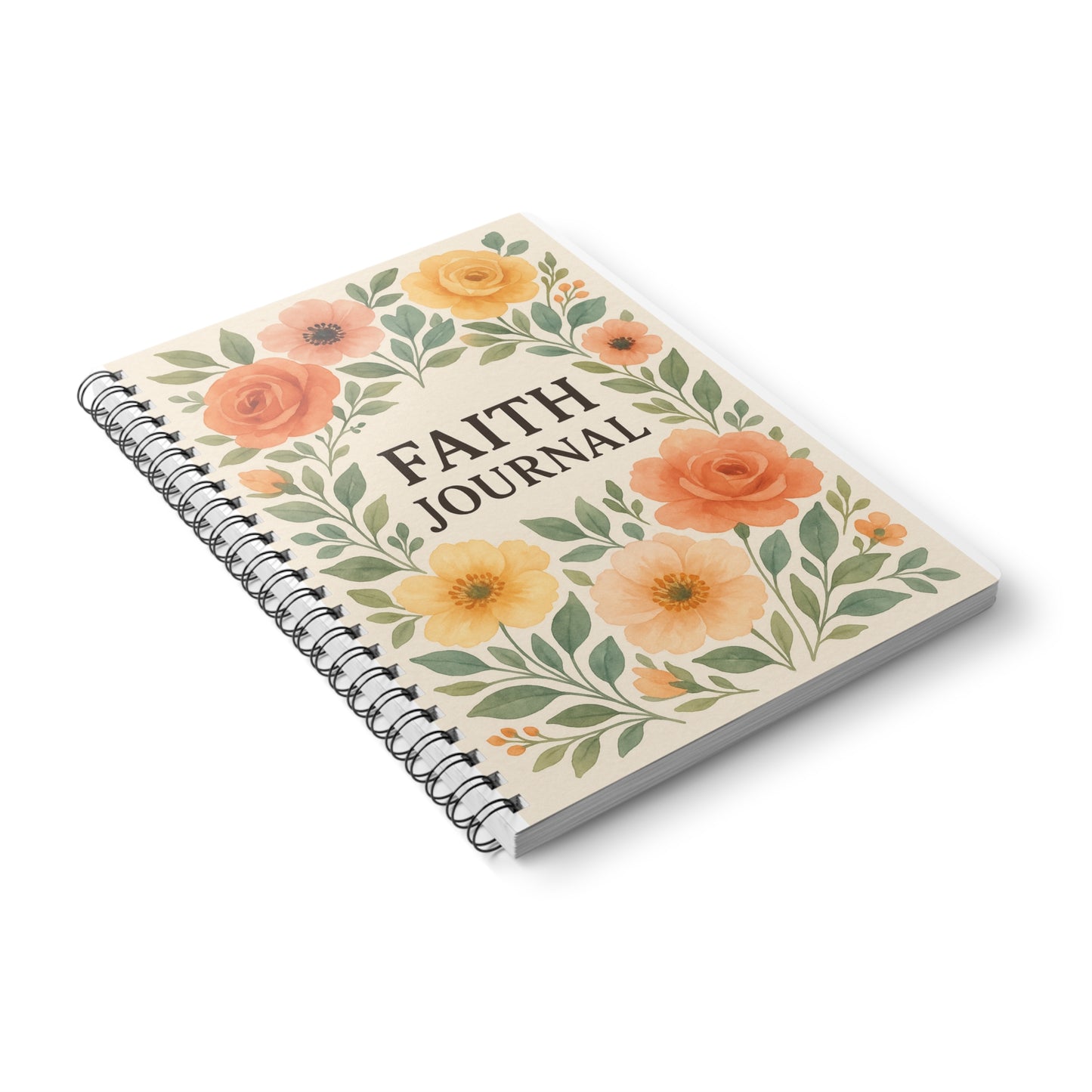 Purposeful, Faith Journal Notebook