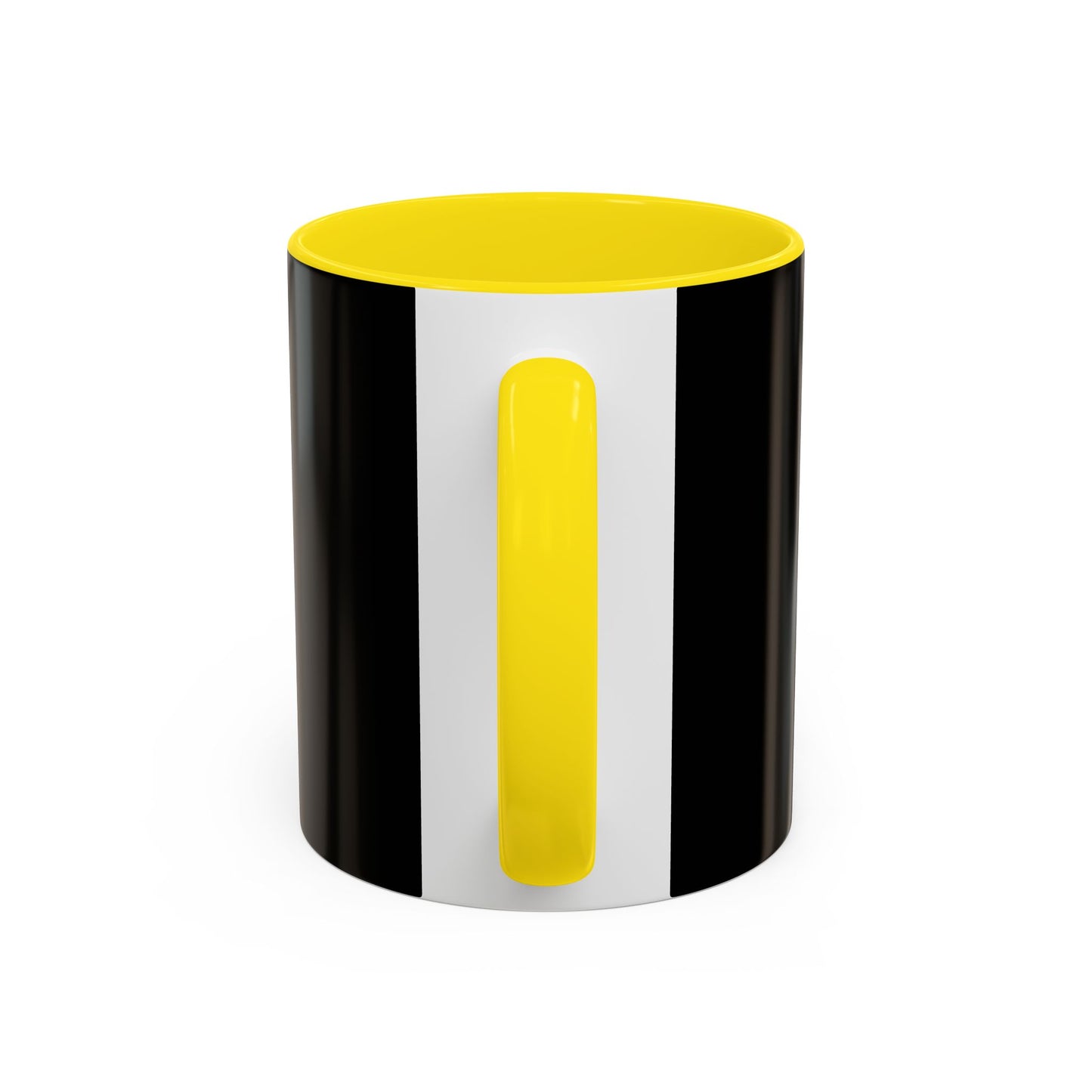 Walking by Faith Since Day One - Accent Coffee Mug,  Black