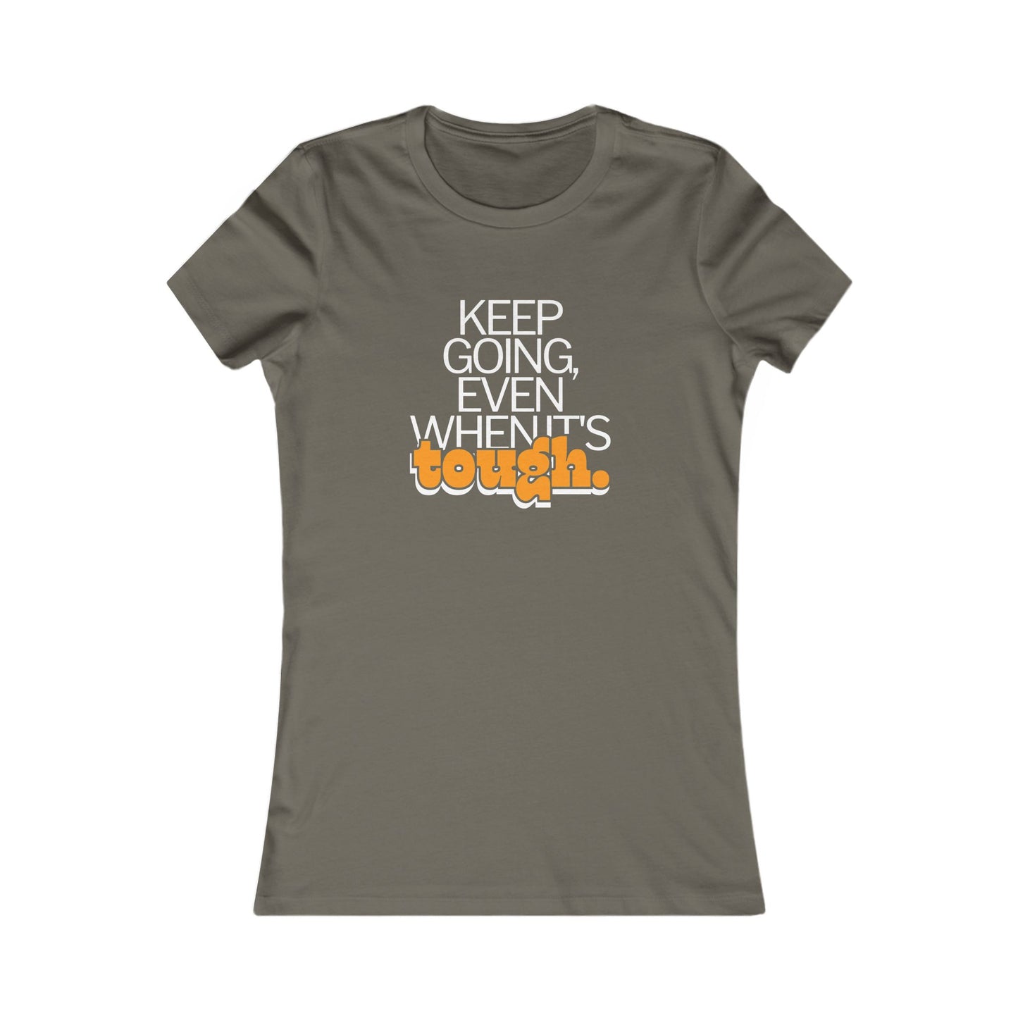 Keep Going Slim Fit T-Shirt
