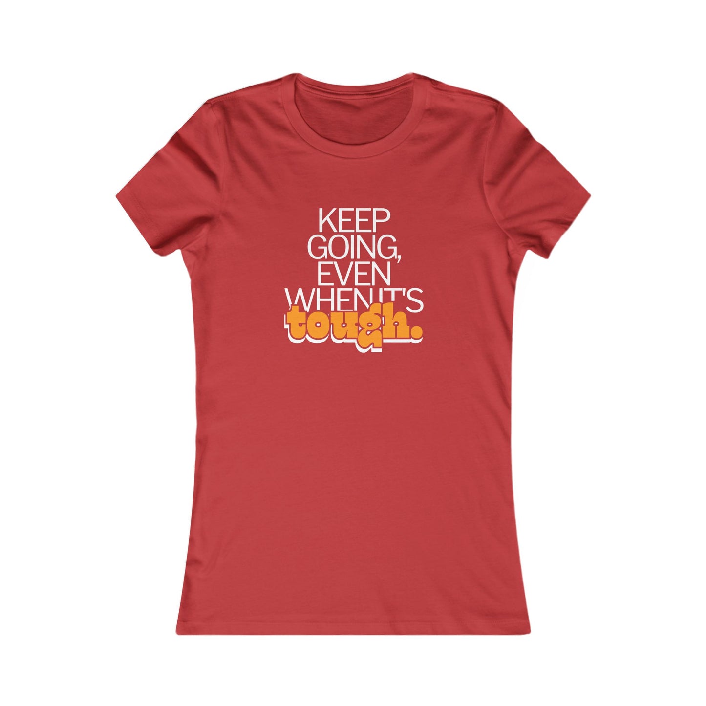 Keep Going Slim Fit T-Shirt