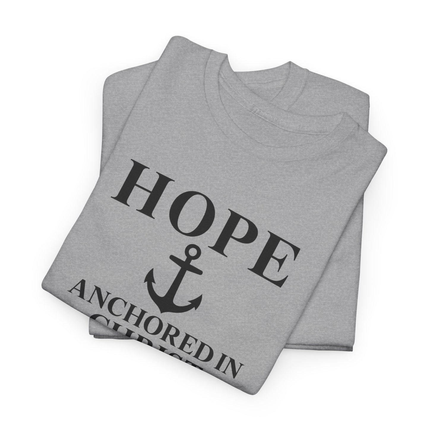 HOPE Christian T-Shirt – Romans 15:13 | Anchored in Christ Tee