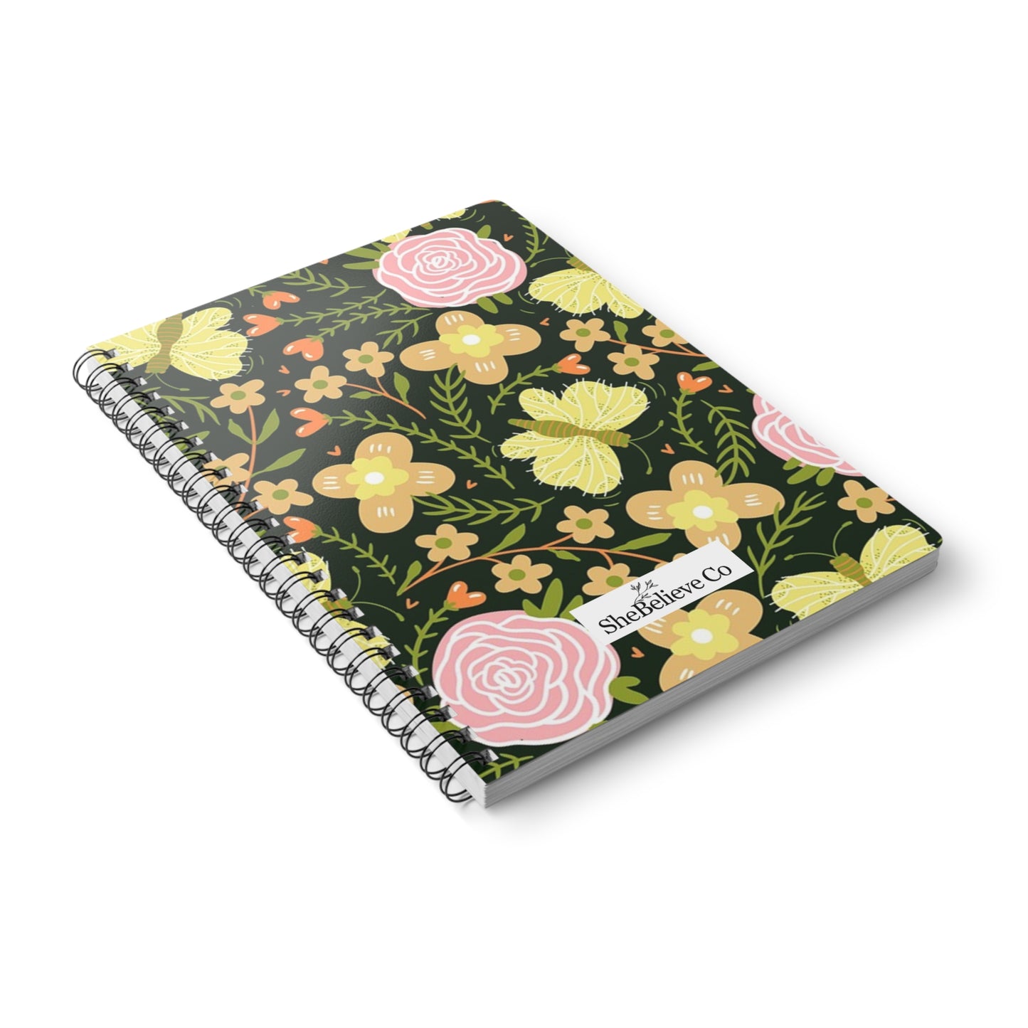 Flowers & Butterflies Wellness Journal & Planner