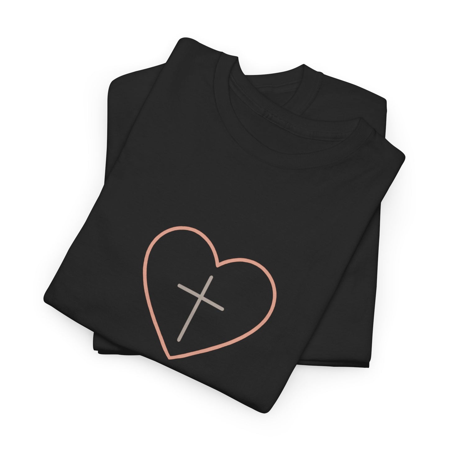 Heart of Faith Tee – Cross Within T-Shirt