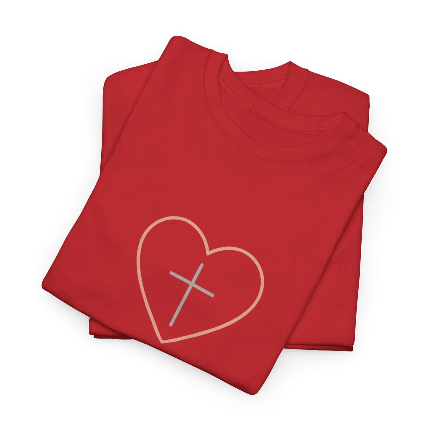Heart of Faith Tee – Cross Within T-Shirt