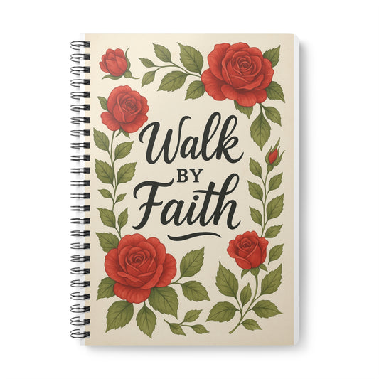 Walk by Faith Journal Notebook