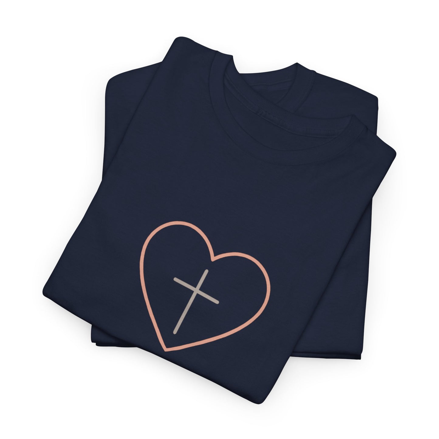 Heart of Faith Tee – Cross Within T-Shirt