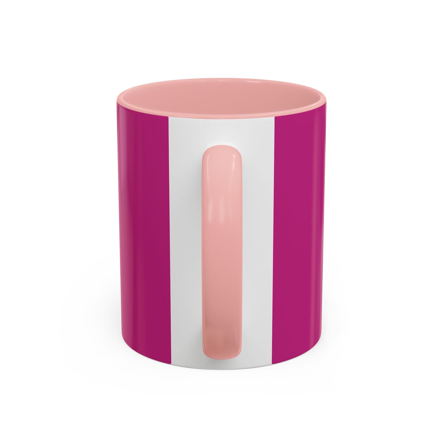 Walking by Faith Since Day One - Inspiring Accent Coffee Mug, Pink