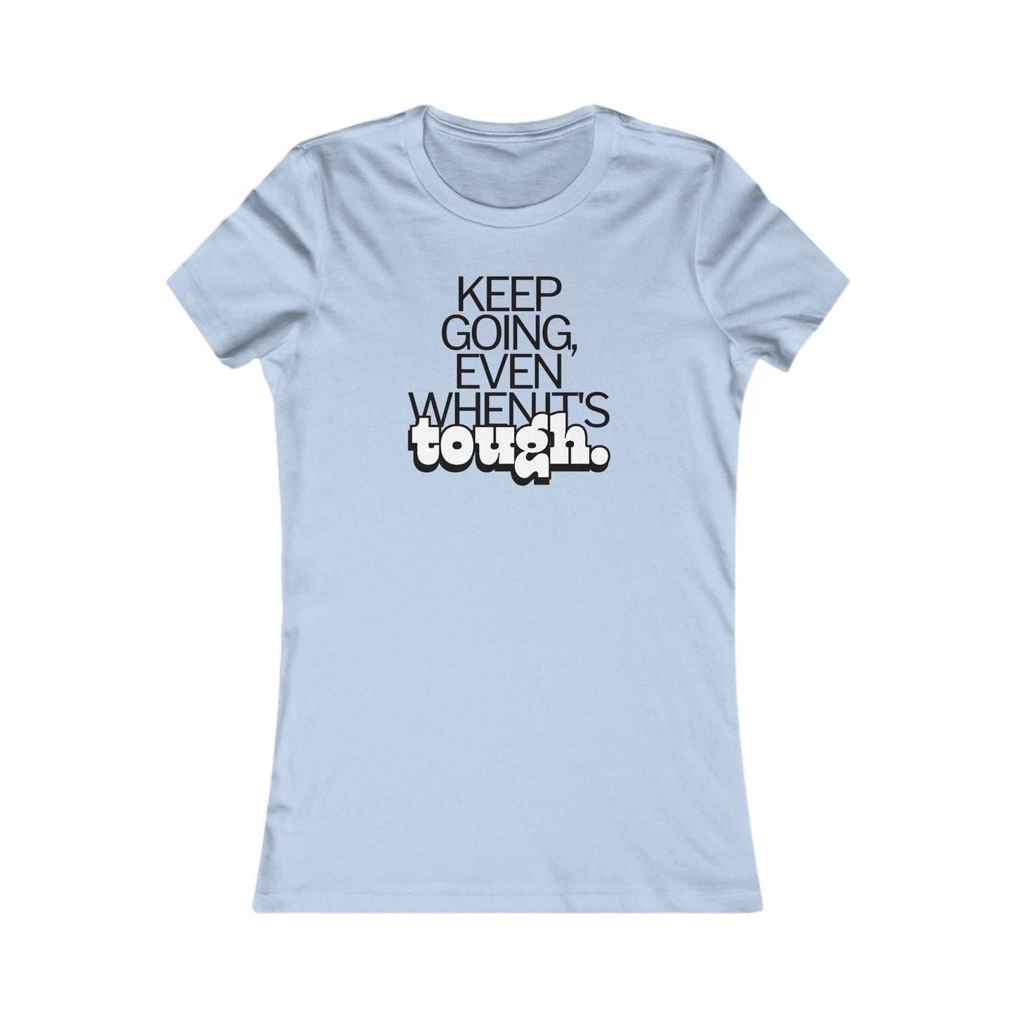 Keep going Slim Fit T-Shirt