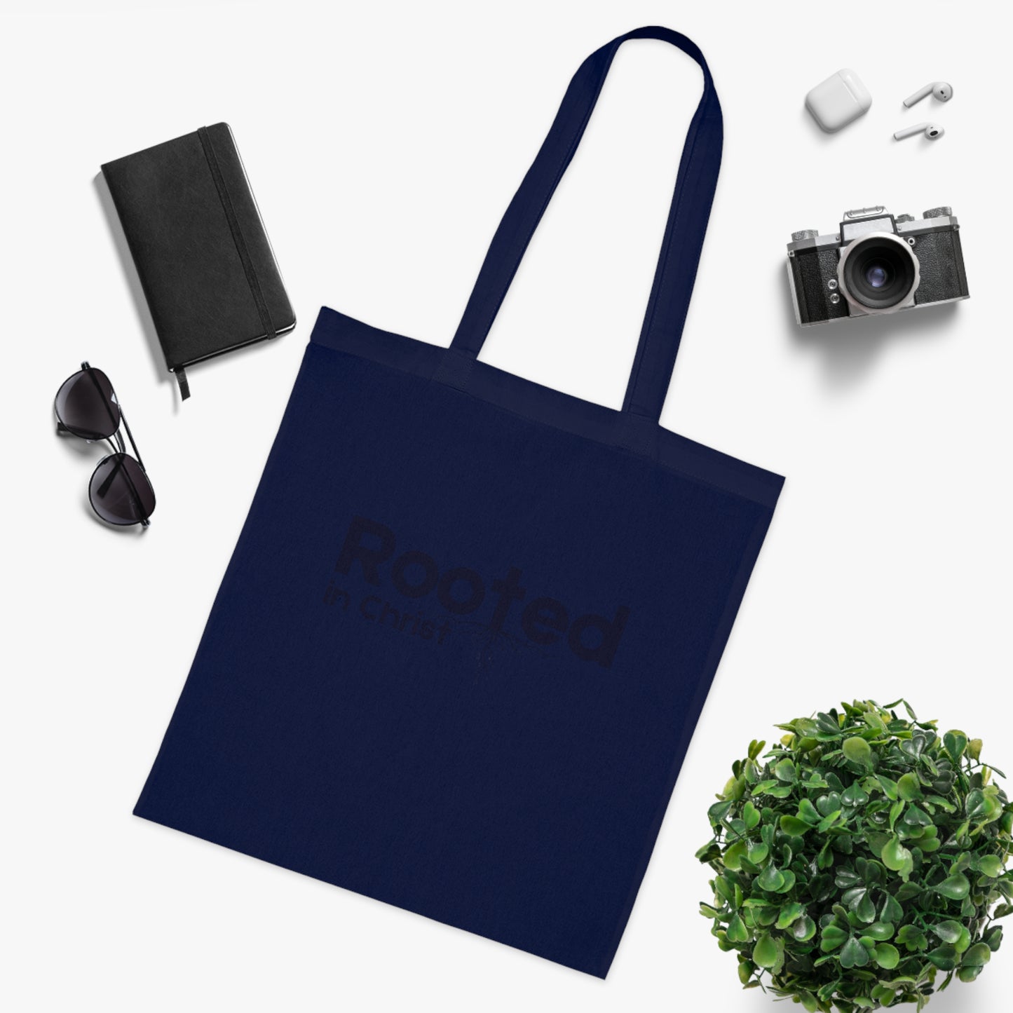 Christian Totebag Rooted In Christ