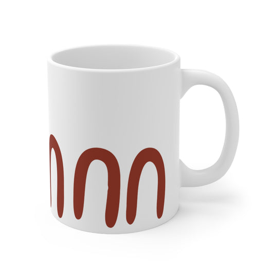 Arch Shape design White Coffee Mug