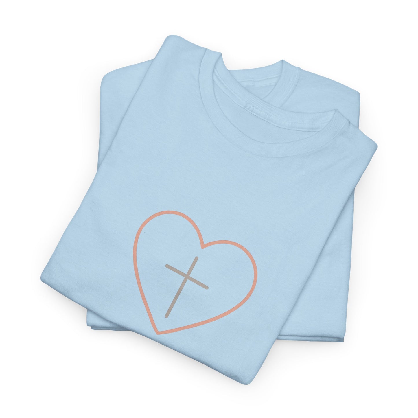 Heart of Faith Tee – Cross Within T-Shirt