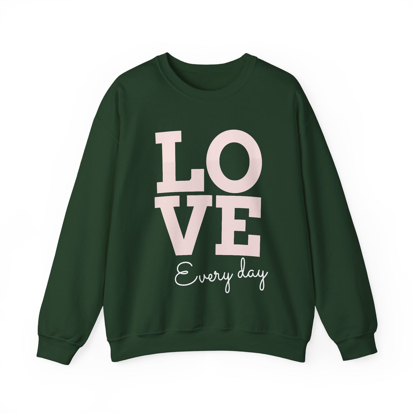 Love everyday – SheBelieves Co. Crewneck Sweatshirt