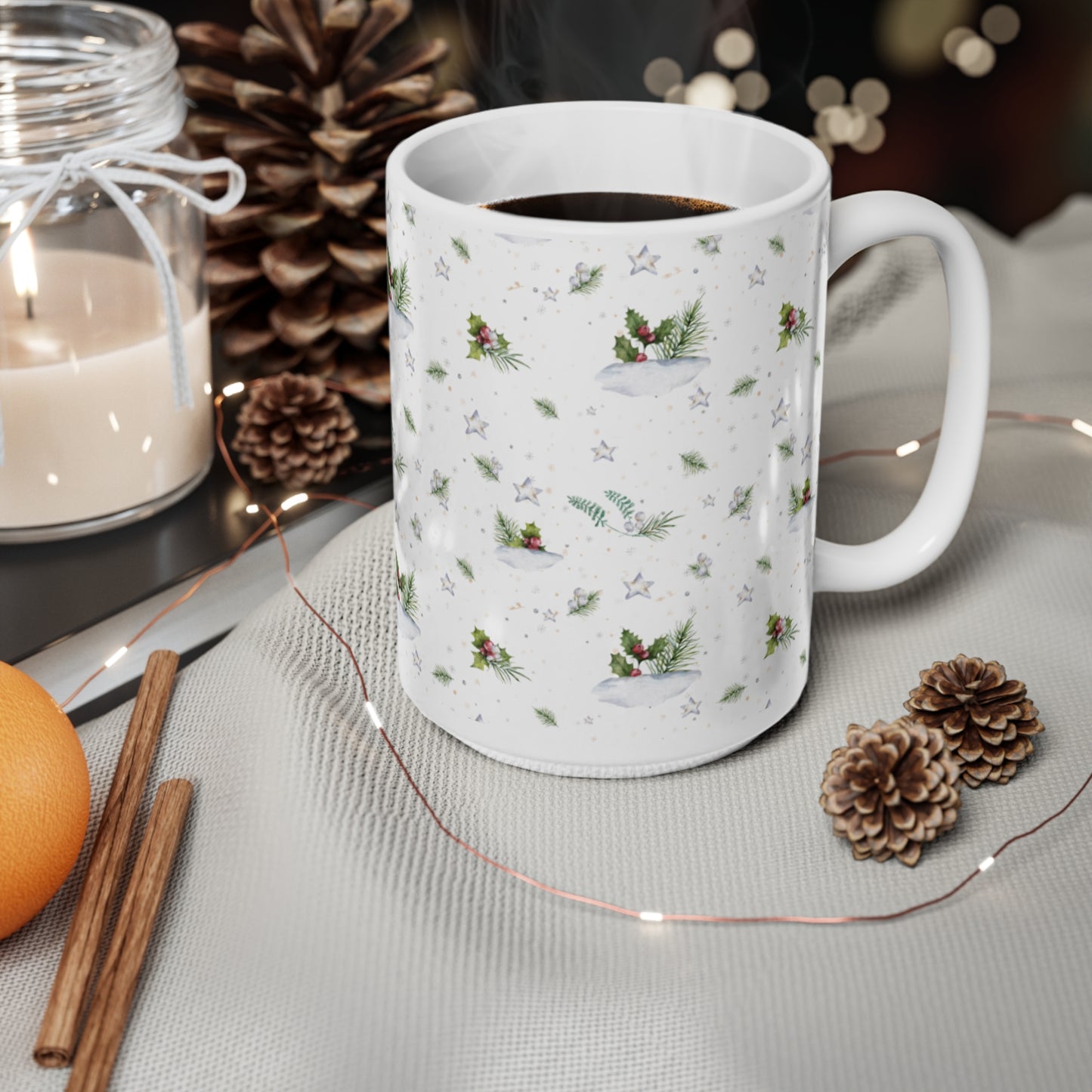 Christmas White Coffee Mug