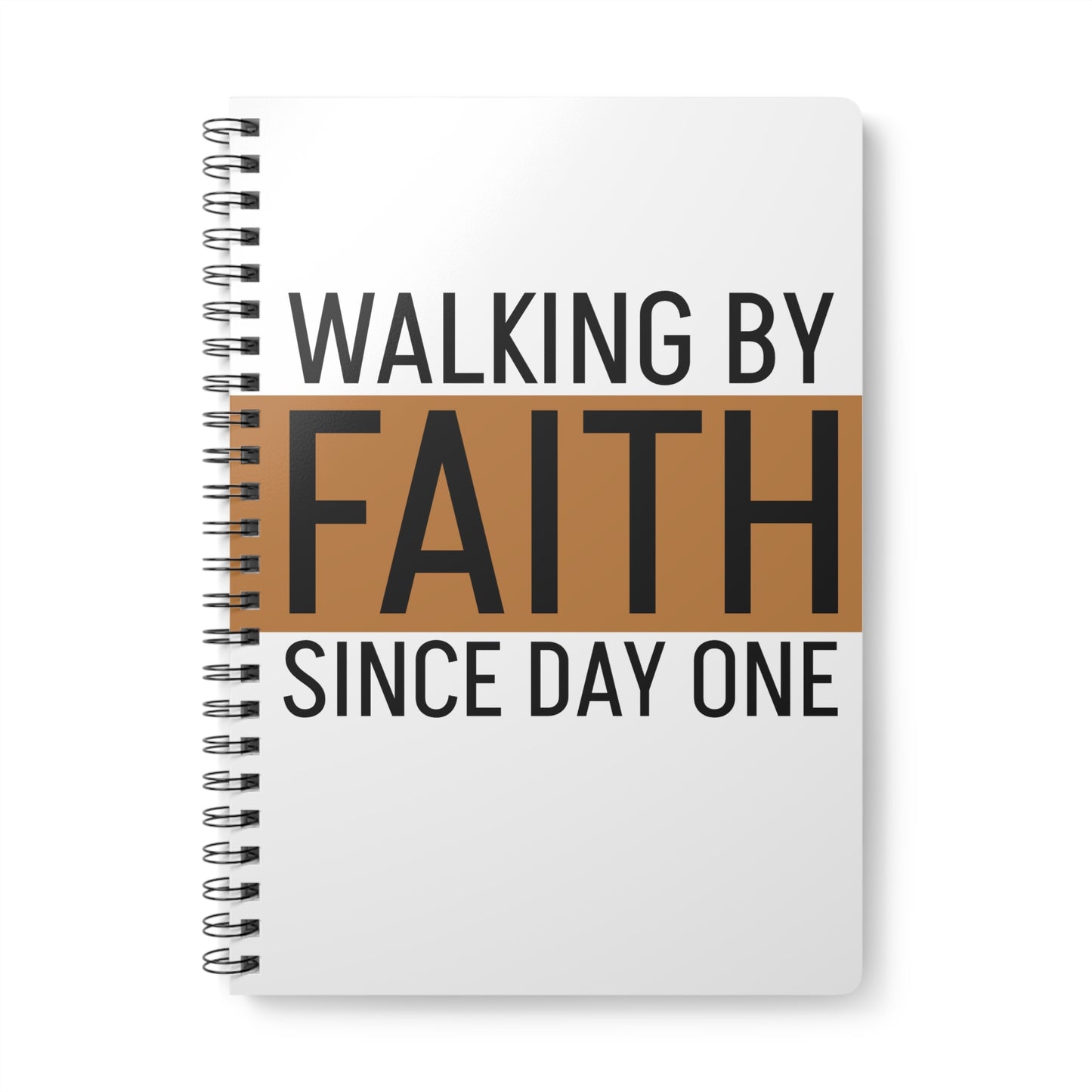 Notebook | Walking by Faith Journal - White