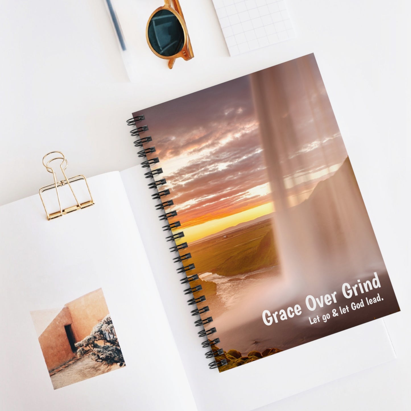 Grace Over Grind: A Peace & Purpose Journal Notebook