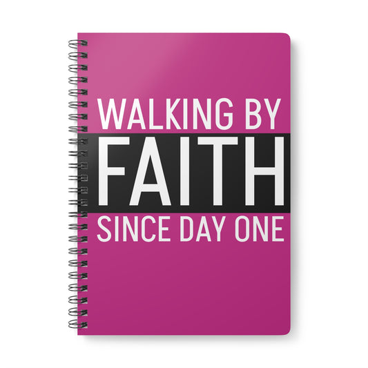 Notebook | Walking by Faith Journal - Pink