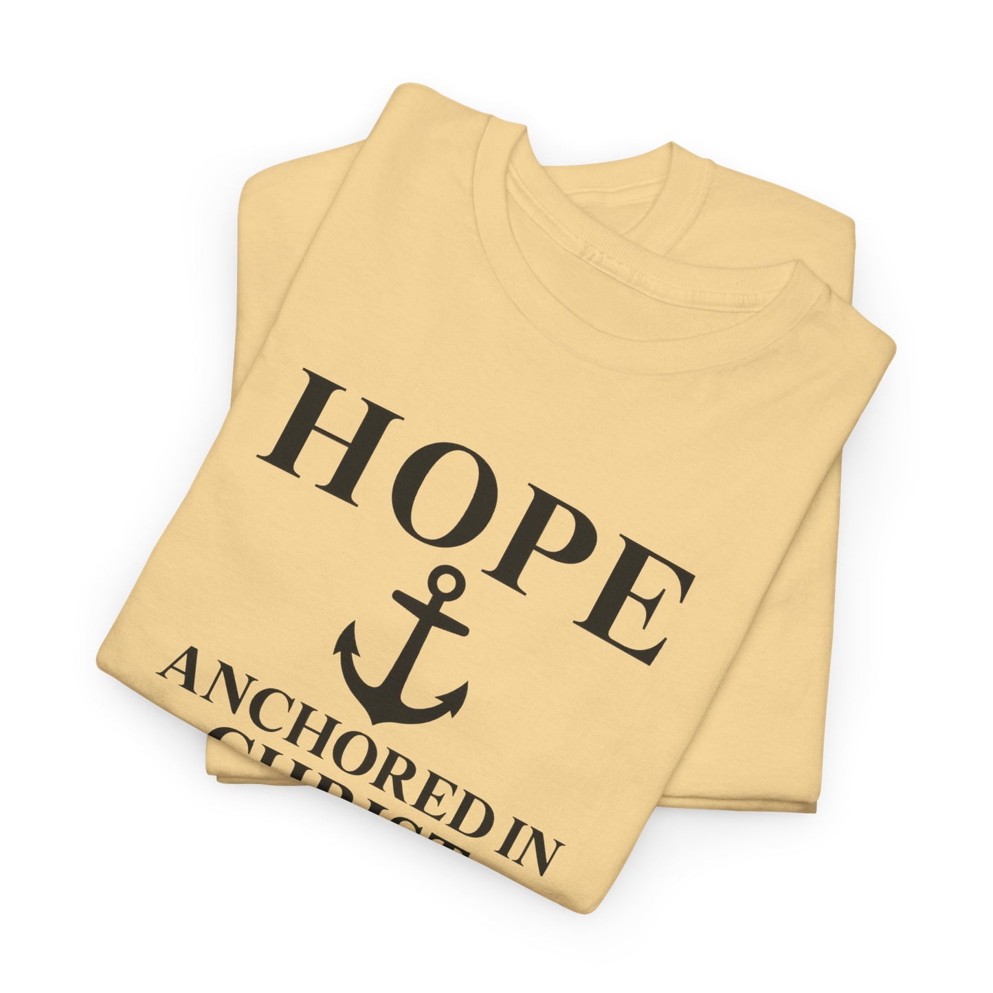 HOPE Christian T-Shirt – Romans 15:13 | Anchored in Christ Tee