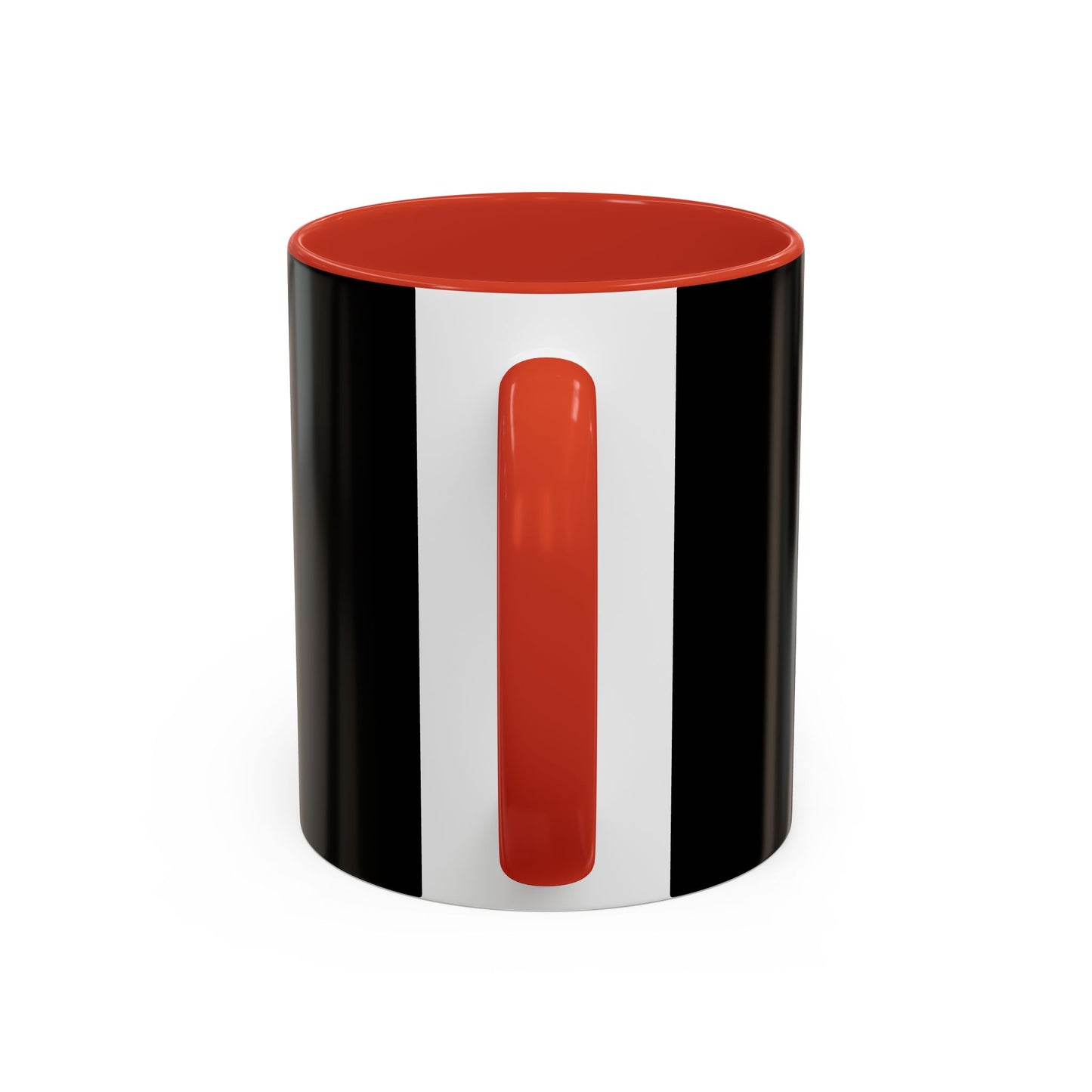 Walking by Faith Since Day One - Accent Coffee Mug,  Black