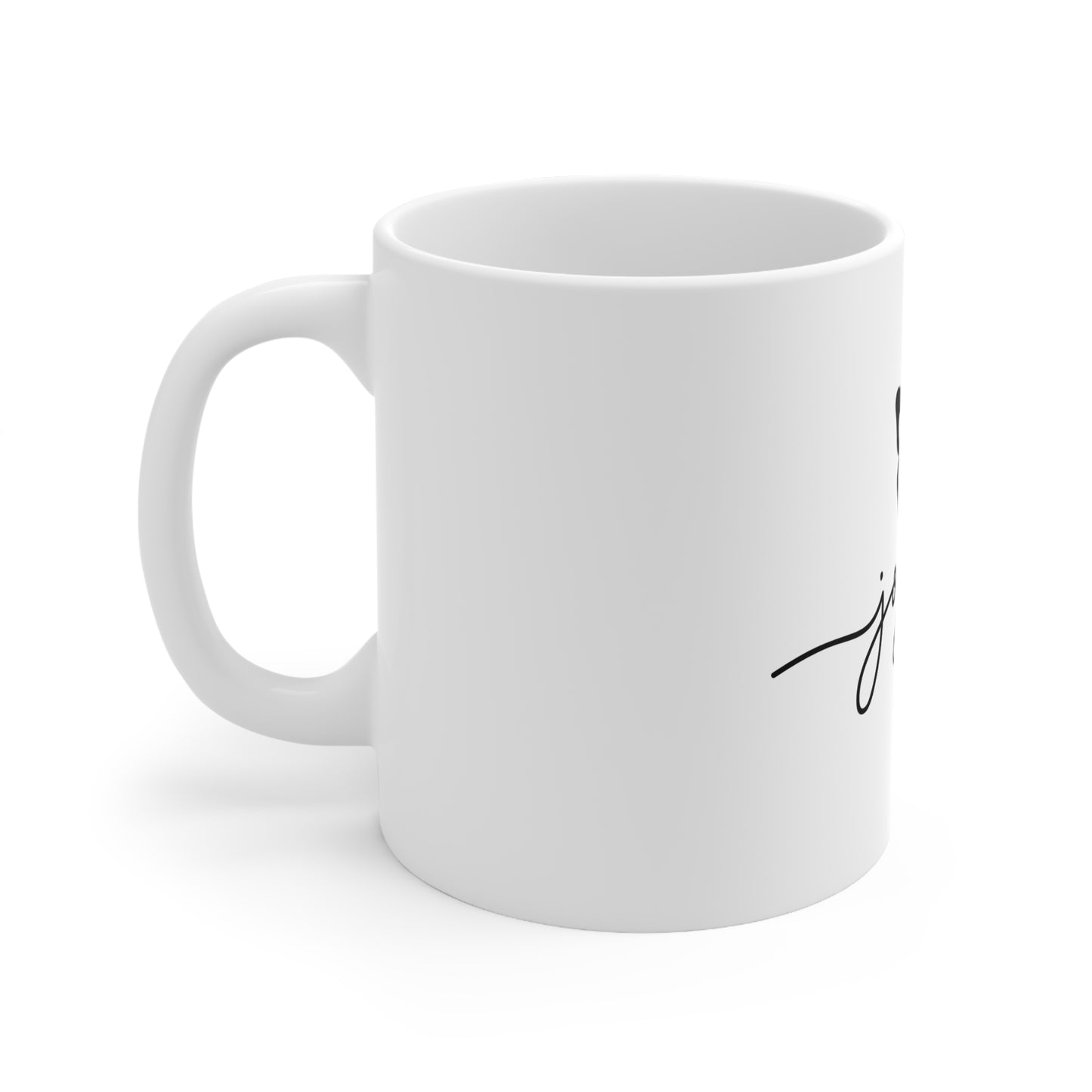 Joyful Ceramic Coffee Cups - 11oz & 15oz, Mug