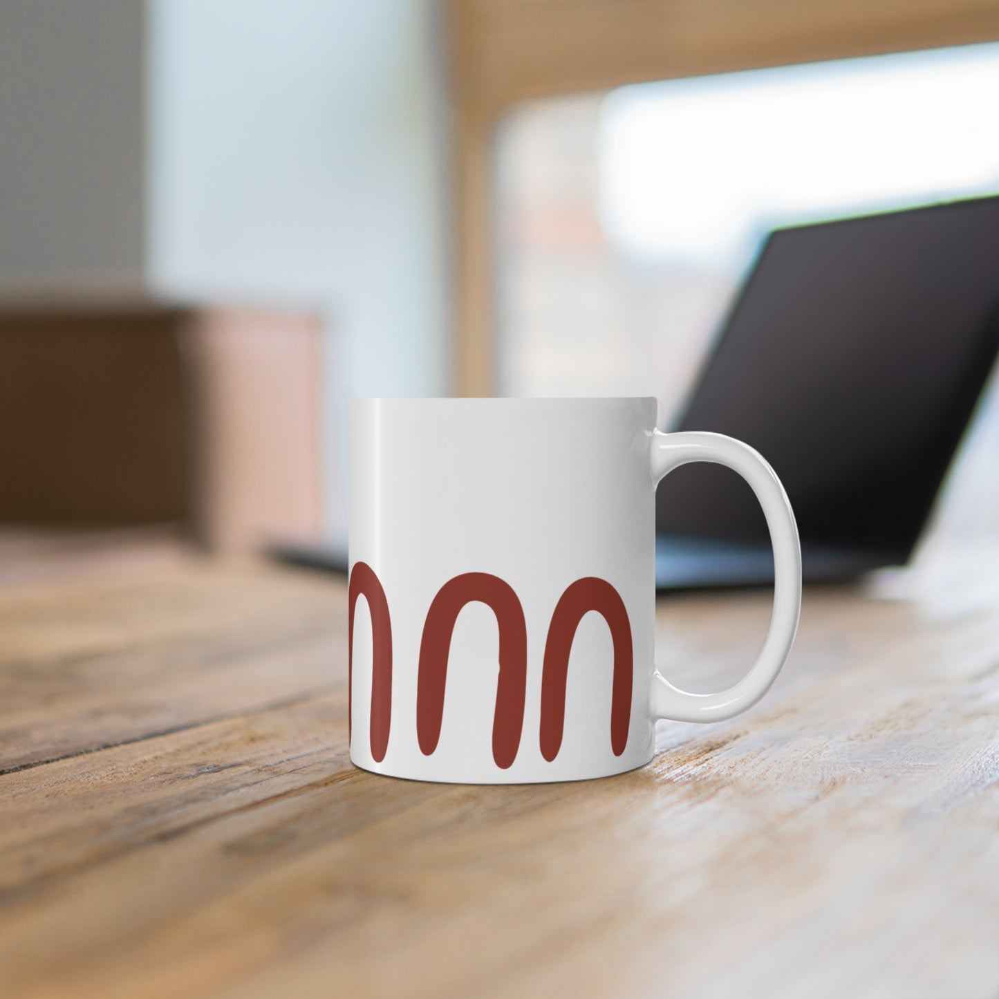 Arch Shape design White Coffee Mug