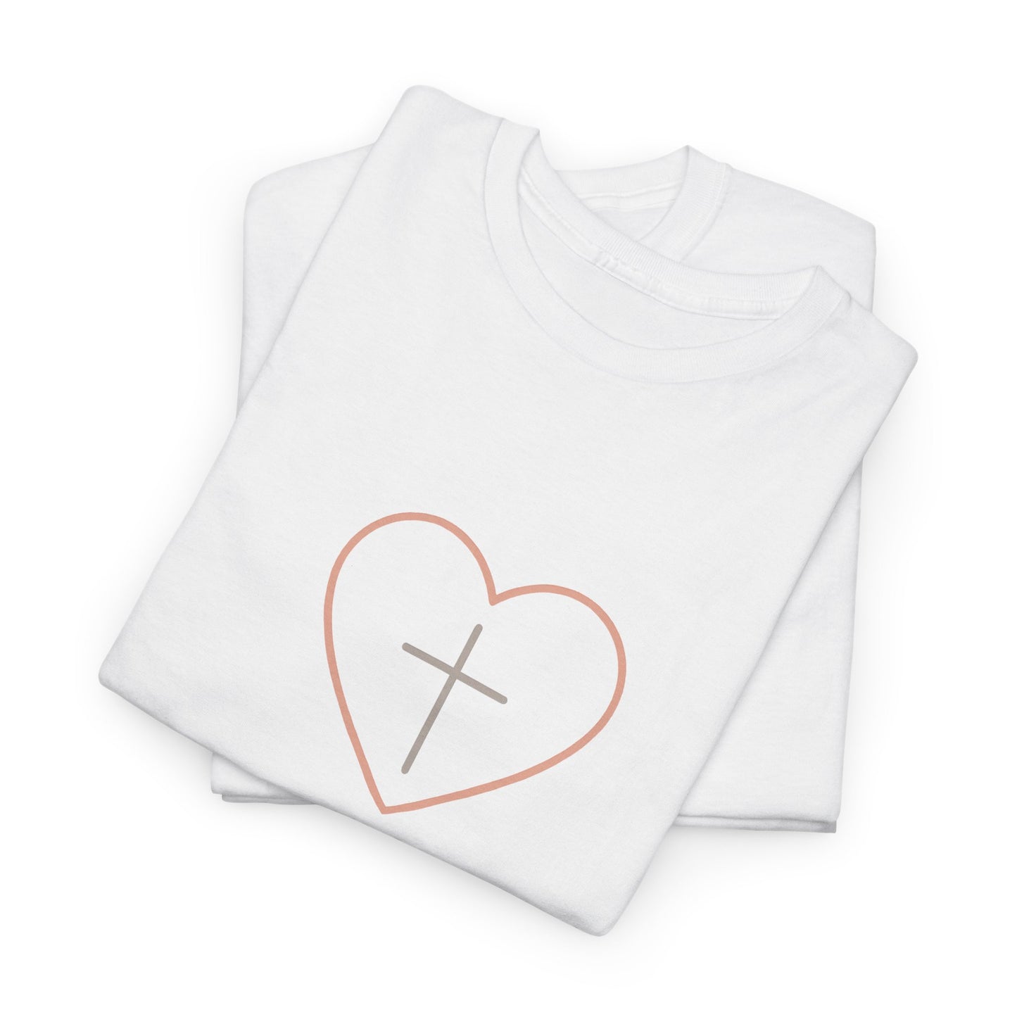 Heart of Faith Tee – Cross Within T-Shirt