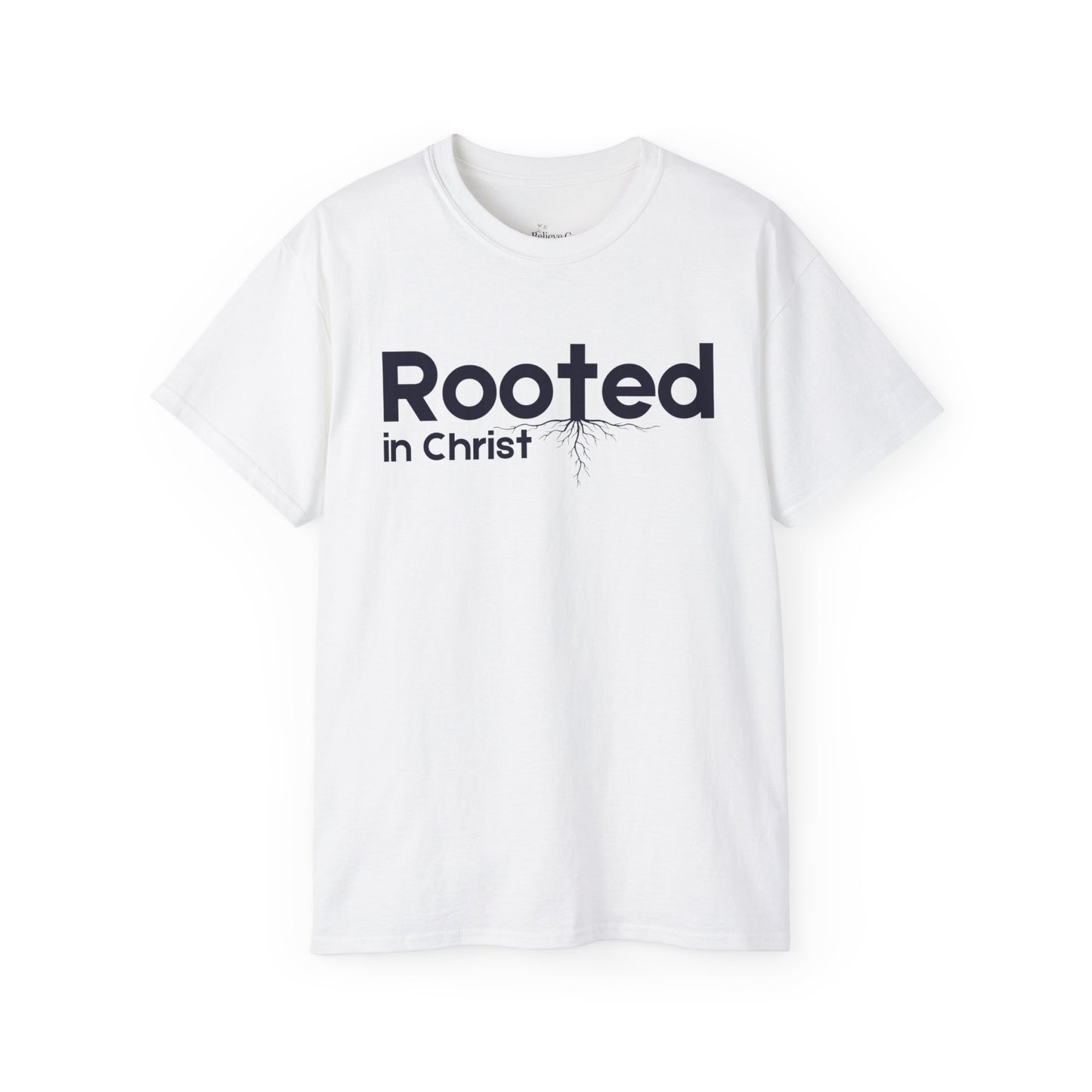 Copy of Rooted in Christ T-Shirt, White