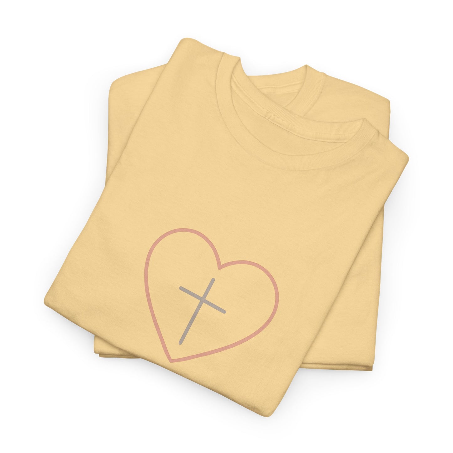 Heart of Faith Tee – Cross Within T-Shirt