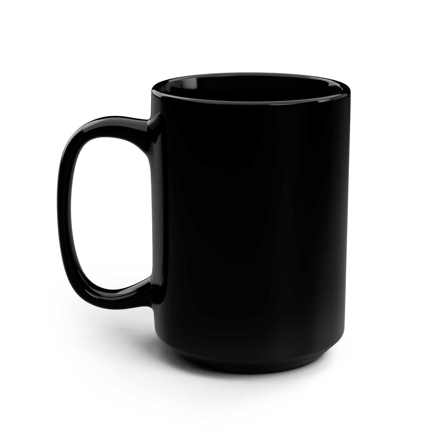 Merry and Blessed Christmas Mug - 15oz Black