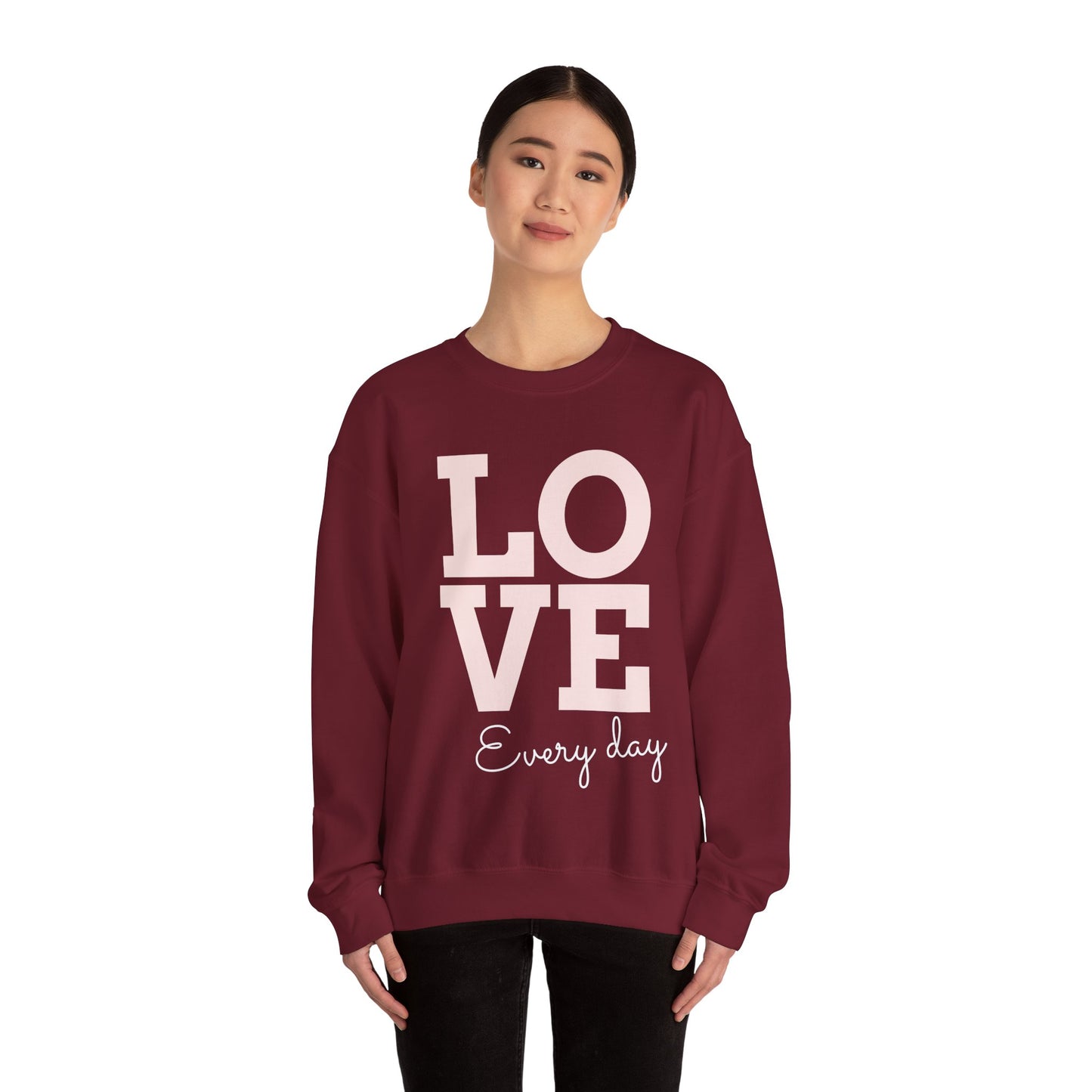 Love everyday – SheBelieves Co. Crewneck Sweatshirt